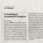 Guía Repsol - La Verdad 2013